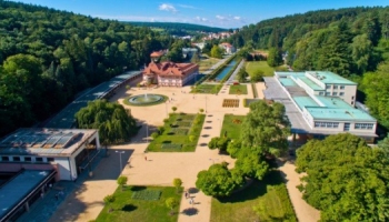 Lázeňský dům Praha v těsné blízkosti parku